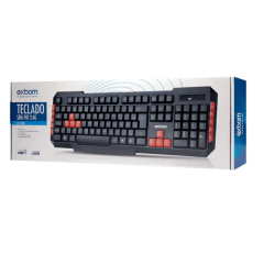 Teclado Gamer Sem Fio Wireless USB Exbom BK-S380 Padrão ABNT2 — Alta Performance e Conforto Teclado Gamer Sem Fio Wireless USB Exbom BK-S380 Padrão ABNT2 — Alta Performance e Conforto