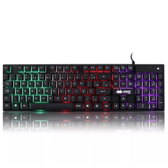 Teclado Gamer Semi Mecânico USB com LED Knup - KP-2043