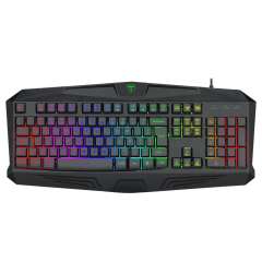 Teclado Gamer T-Dagger Tanker Membrana Led RGB Membrana - T-TGK202