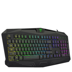 Teclado Gamer KNUP KP-2036 LED RGB Colors USB Anti-Ghosting