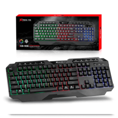 Teclado Gamer Xtrike?Me KB?306EN Membrana RGB ANSI | Sales Distribuidora