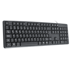 Teclado K-Mex Standard USB ABNT2 Preto KB-3728 | Ideal para Escritório | Queima de Estoque Direto da Distribuidora