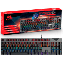 Teclado Mecânico Gamer Knup KP-TM010 RGB Switch Outemu Blue ABNT2