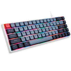 Teclado Mecânico Gamer REVENGER TE-BKL003 BC Switch Outemu Red RGB