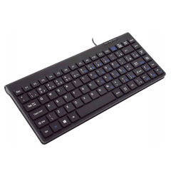 Teclado Mini USB K-MEX KB-D428 Preto | Compacto com Layout ABNT2