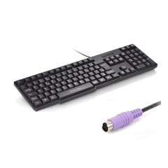 Teclado Multilaser Slim TC225 com Conexão PS2 Preto | Simples, Funcional e Econômico