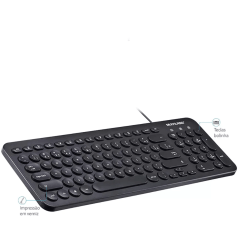 teclado multilaser tc234  teclado com teclas redondas  teclado multimídia usb  teclado multilaser com fio  teclado abnt2 usb  teclado retrô moderno  teclado multimídia para escritório  teclado com tecla ç  teclado usb barato original  teclado para home of