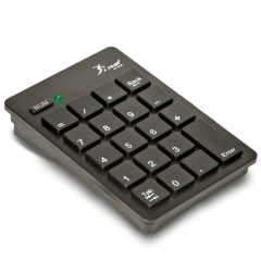 Teclado Numérico Sem Fio USB 2.4Ghz KNUP KP-2038 para Notebook