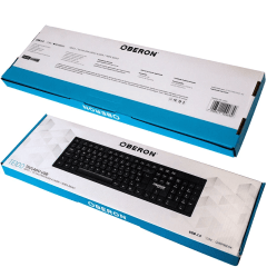 Teclado USB Oberon OR-TE100 com Teclas Silenciosas – Padrão ABNT2 em Promoção