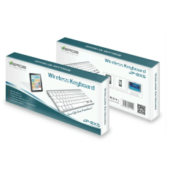 Teclado Slim Bluetooth JP-BX5 Ultra Fino sem Fio Verde Teclado Slim Bluetooth JP-BX5 Ultra Fino sem Fio Verde