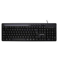 Teclado USB Multimídia Multilaser TC262 com Apoio para Smartphone e Teclas de Atalho – ABNT2