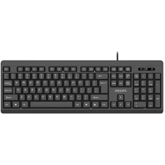 Teclado com Fio USB Inova KEY-9965 – Teclas Redondas Azul e Branco