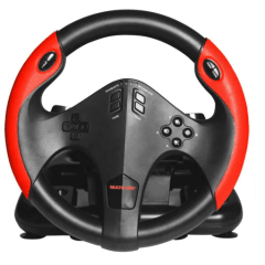 Volante Gamer Multilaser PC/X-one/Ps3/Ps4 com Marcha e Pedal- JS087
