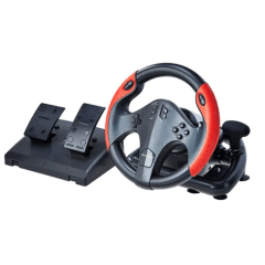 Volante Gamer Multilaser PC/X-one/Ps3/Ps4 com Marcha e Pedal- JS087