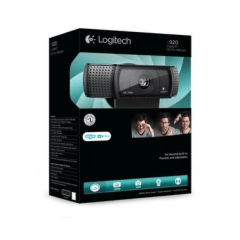 WebCam Logitech C920 Pro Full HD para Chamadas e Gravações em Video Widescreen 1080p 