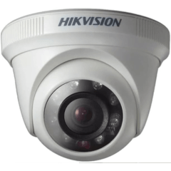 Câmera de Segurança Hikvision DS-2CE56C0T-IRPF HD 720p Dome 2.8mm com Visão Noturna