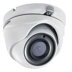 Câmera Dome Hikvision DS-2CE56H0T-IMTF 5MP Lente 2,8mm | Queima de Estoque Direto da Distribuidora Oficial